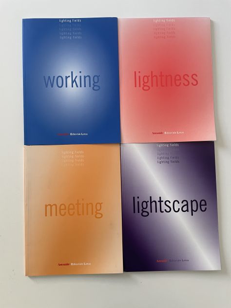 Lighting fields Artemide Editoriale Lotus, 4 numeri