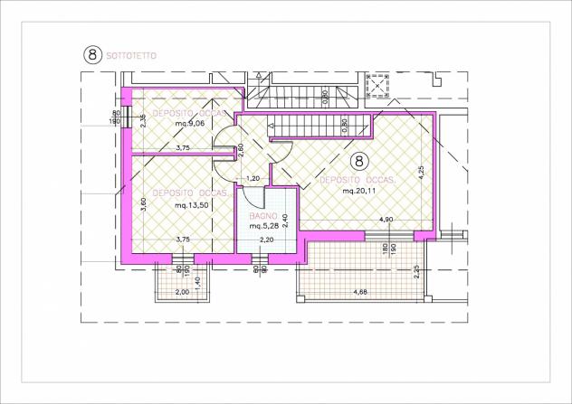 APPARTAMENTO di 6 vani e di 130 mq (GROSSETO - Grosseto) rif. CI.L22.8-12 - Foto 8