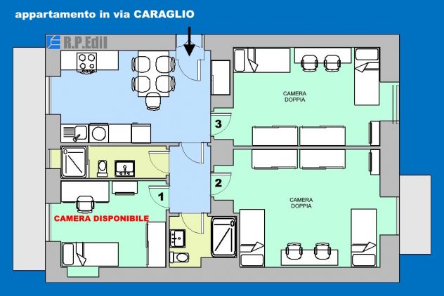 Camera singola in zona Politecnico