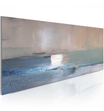Quadro Artigianale ARREDALACASA N. 29 Cm. 100x40 Dipinto A Mano