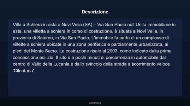 Immobile in asta di 201 m² in vendita a Novi Velia - Foto 9