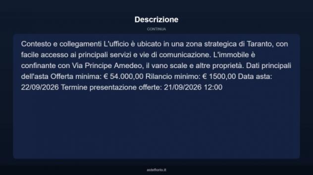 Immobile in asta di 97 m² in vendita a Taranto - Foto 5