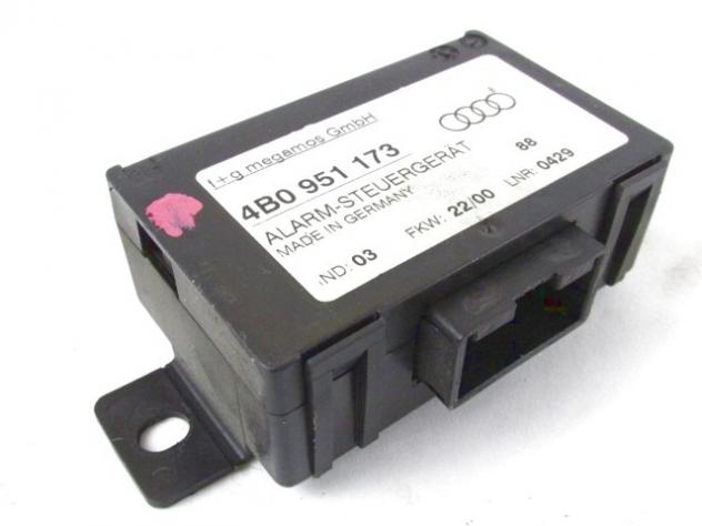 4B0951173 CENTRALINA ALLARME ANTIFURTO AUDI A6 SW 2.5 D 4X4 132KW 6M 5P (2000) RICAMBIO USATO