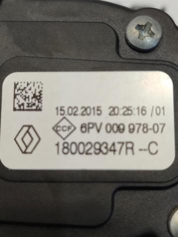 PEDALE ACCELERATORE RENAULT Clio Serie IV 180029347R 6PV009978-07 K9K608 (1219) - Foto 3