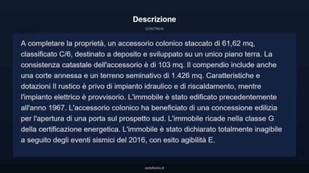 Immobile in asta di 238 m² con più di 5 locali in vendita a Matelica - Foto 4
