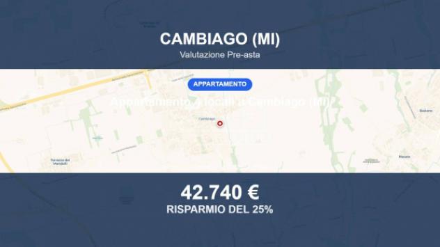 Immobile in asta di 64 m² in vendita a Cambiago