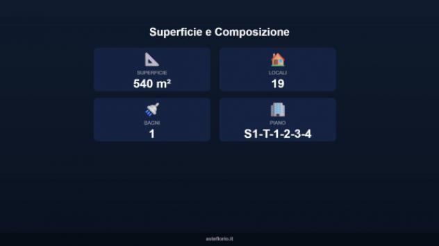 Immobile in asta di 540 m², box auto in vendita a Camporosso - Foto 10
