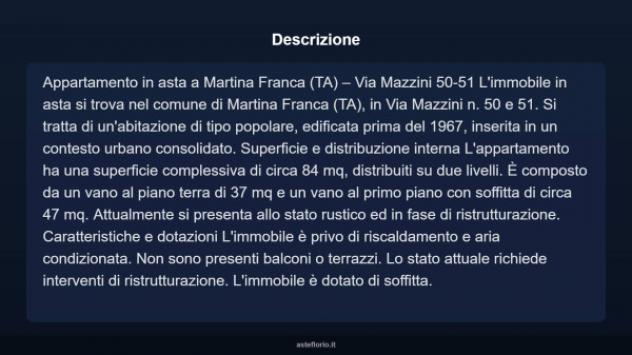 Immobile in asta di 84 m² in vendita a Martina Franca - Foto 3