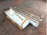 elementi di scaffalatura inox usati