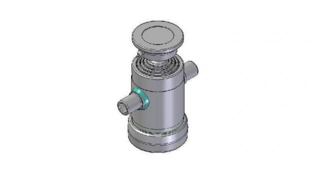 -CILINDRO TELESCOPICO STANDARD/SFERA 4 SFILATE 7 TONNELLATE