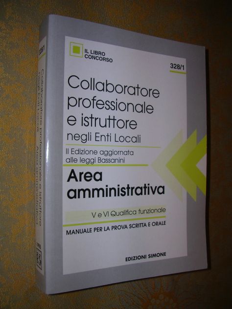 COLLABORATORE PROFESSIONALE E ISTRUTTORE NEGLI ENTI LOCALI