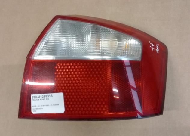 FANALE POST. DX 999-U1298316 Parti elettriche  Fanaleria  Fanali  Fanale post. dx. AUDI - A4 - 01-01-2001 - 01-10-2004