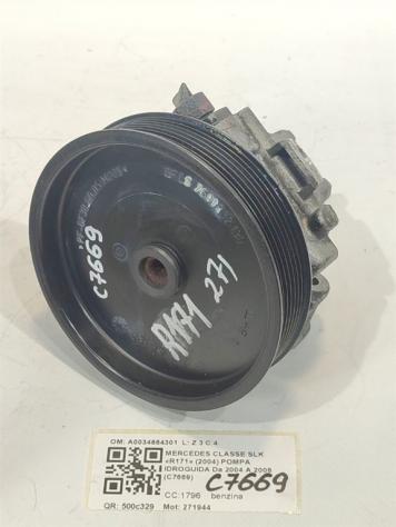POMPA IDROGUIDA MERCEDES SLK W171 2° Serie A0034664301 271944 benzina 1796 (0411)