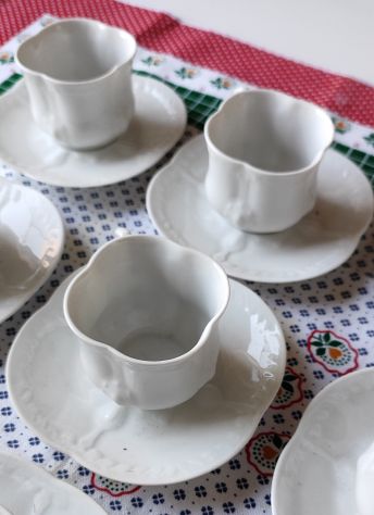 Servizio da 12 tazzine caffè Limoges - Foto 7