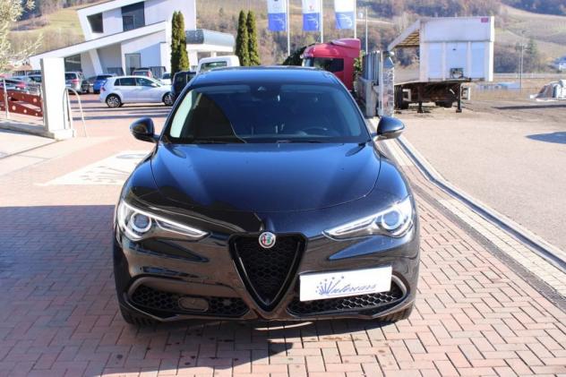 Alfa Romeo Stelvio 2.2 Turbodiesel 160cv VELOCE TETTO-H&K-PELLE - Foto 4