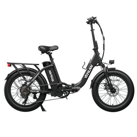 FAT BIKE PIEGHEVOLE VITILAN U3 750W 48V NUOVO - Foto 5