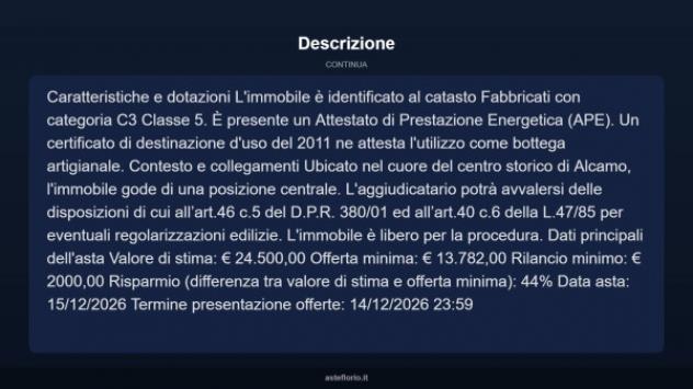 Immobile in asta di 41 m² in vendita a Alcamo - Foto 10