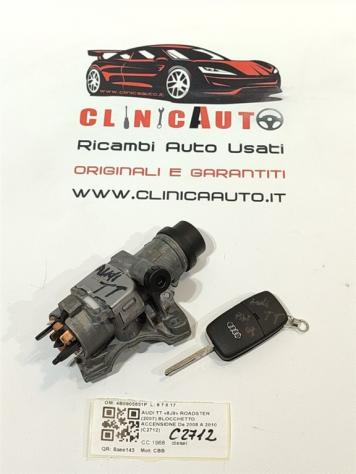 BLOCCHETTO ACCENSIONE AUDI TT Serie (8N3) 4B0905851P BVP (9806) - Foto 2