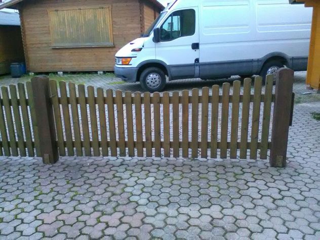 Ringhiera in legno massello - Foto 2
