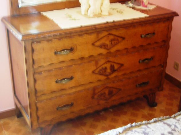 CASSETTONE COMO' IN STILE LEGNO MASSELLO