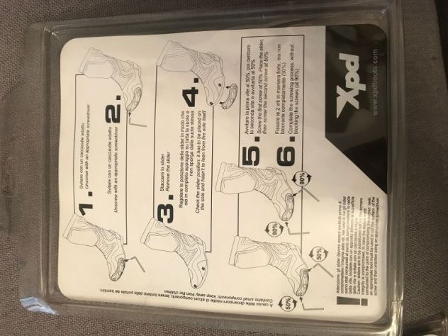 Spidi XPD Slider Protezioni stivali saponette nuovi - Foto 6