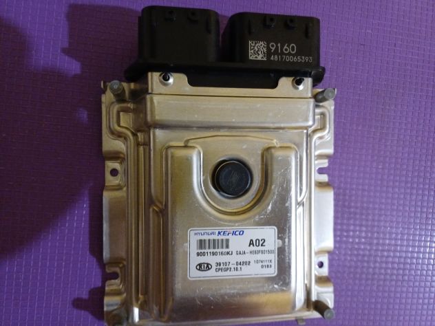 Kia PICANTO 2018 1.0 Benzina Controllo Motore Unità ECU 39107-04202 9001190160 - Foto 3