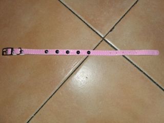 Collare Collarino Gatto Gatta rosa con Borchiette / Borchie
