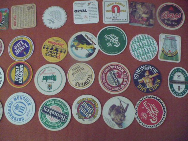 sottobicchieri birra anni '80 - Foto 7