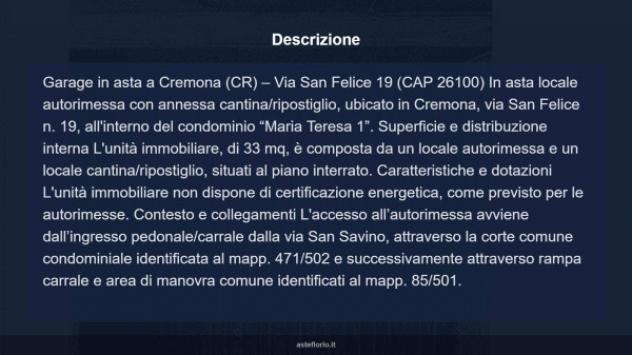 Immobile in asta di 33 m² in vendita a Cremona - Foto 9