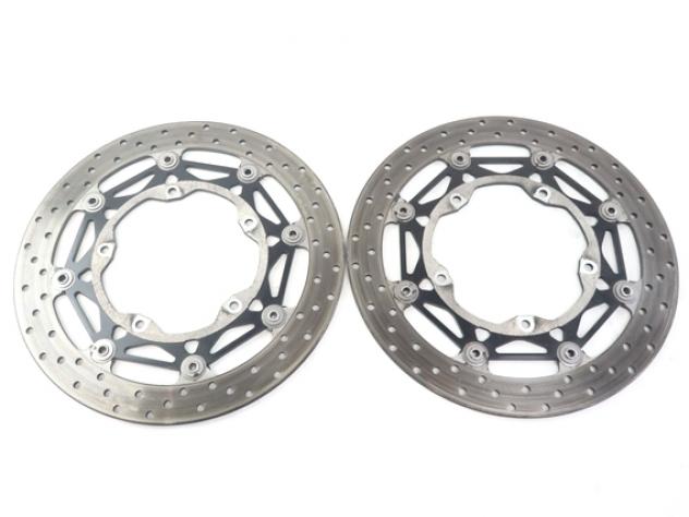 YAMAHA MT-10 SP 2CR2581T0000 COPPIA DISCHI FRENO ANTERIORI 17 - 20 FRONT BRAKE DISCS - Foto 4