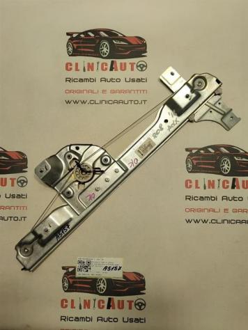 MECCANISMO ALZAVETRO ANT. DX PEUGEOT 208 Serie 9816402080 DV6FC (1219)