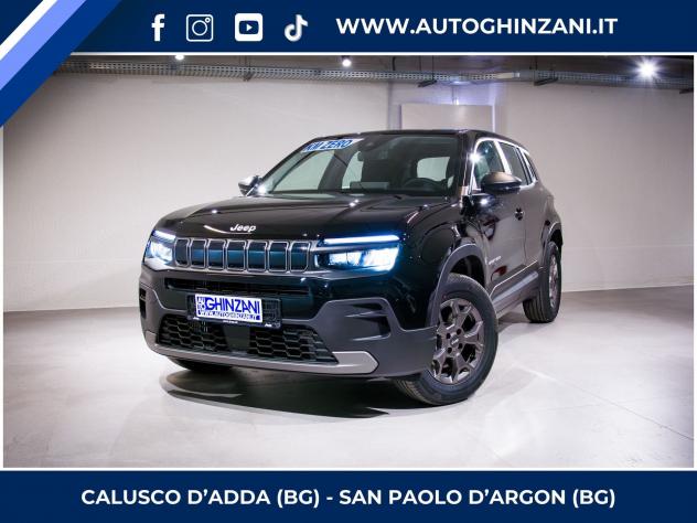 Jeep Avenger Avenger 1.2 turbo e-hybrid mhev Longitude fwd 110cv edct6 - "PREZZO VERO"