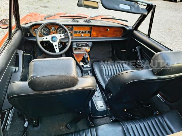 Fiat 124 Spider 1600 del 1971 Conservata arancione originale CRS - Foto 6