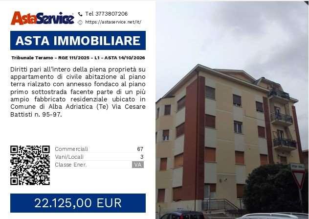 Tribunale Teramo - RGE 111/2025 - L1 - Tribunale Teramo - RGE 111/2025 - L1 - ASTA 14/10/2026