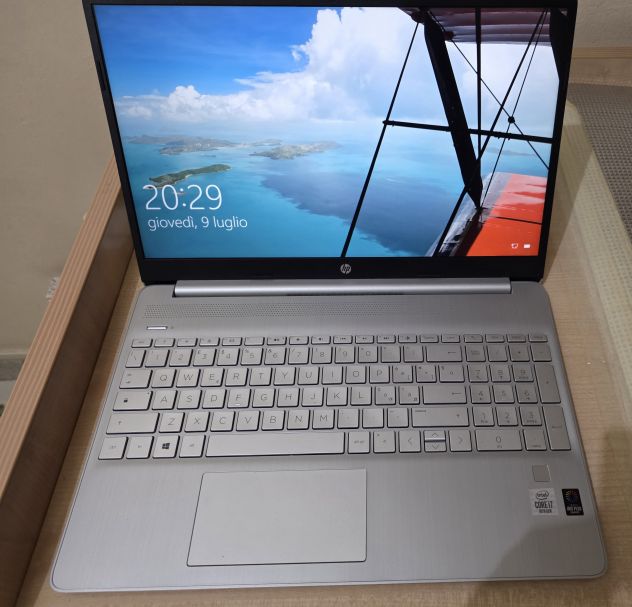 Portatile hp 15 s fq1000nl intel core i7 1065 g7 computer 1.3ghz 16gb 512gb ssd - Foto 2