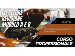 Corso Ispettore Tecnico Revisioni Veicoli