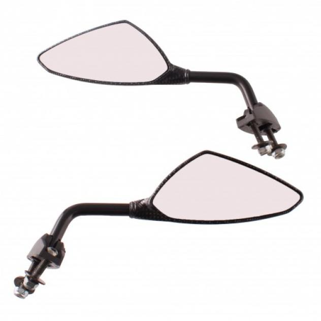 Coppia specchi regolabili per scooter e moto - Far 6255 6256