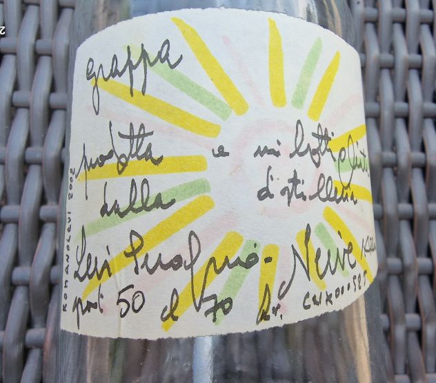 Bottiglie grappa vuote Romano Levi Alba - Foto 3
