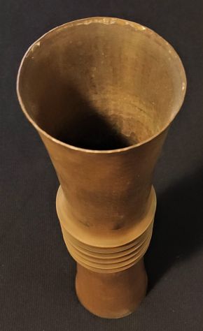 VASO IN OTTONE BATTUTO A MANO.. - Foto 3