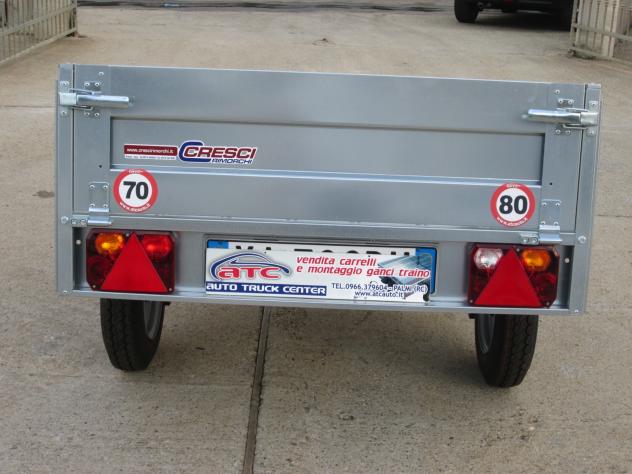 Rimorchio Cresci B3 SF 450 Kg cm142x111x34H - Foto 9