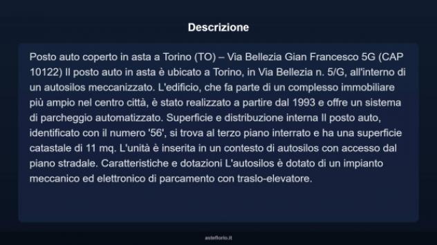 Immobile in asta di 11 m² in vendita a Torino - Foto 3