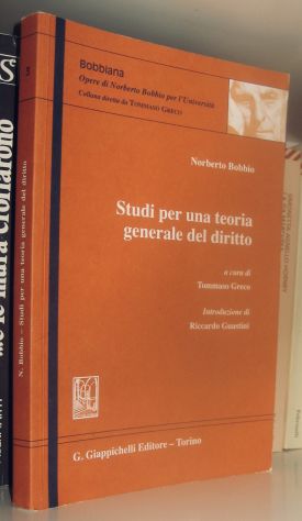 Studi per una teoria generale del diritto