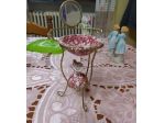 MINIATURA DI Set Toilette Catino Brocca Piattino Ferro