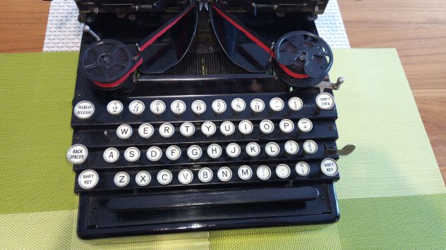 Macchina da scrivere, la mitica: "Royal N.5 Flatbed - 1918/1919" -  Made in USA - Foto 6