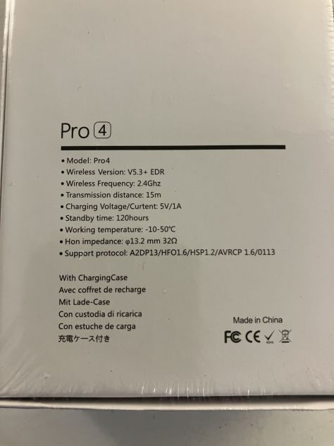 Cuffie Auricolari Bluetooth Pro 4 TWS Wireless - Foto 2