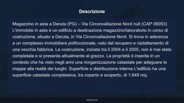 Immobile in asta di 1649 m² in vendita a Deruta - Foto 5