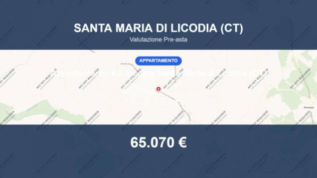 Immobile in asta di 60 m² in vendita a Santa Maria di Licodia