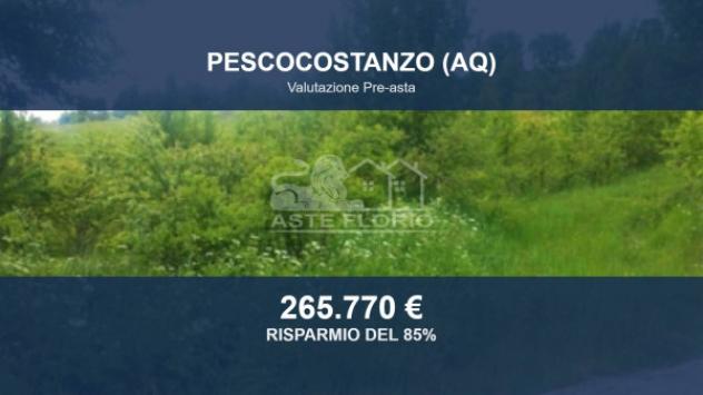 Immobile in asta di 9535 m² in vendita a Pescocostanzo