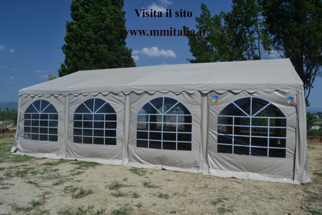 Tendoni per eventi Proloco 5 x 8 x 2,2 /3,1 mt. LA DUE20 - Foto 5