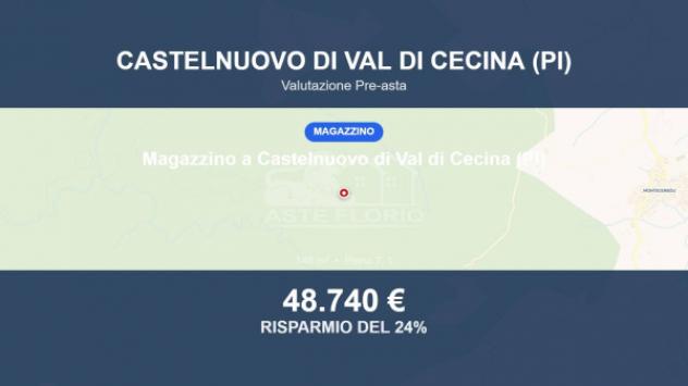 Immobile in asta di 148 m² in vendita a Castelnuovo di Val di Cecina